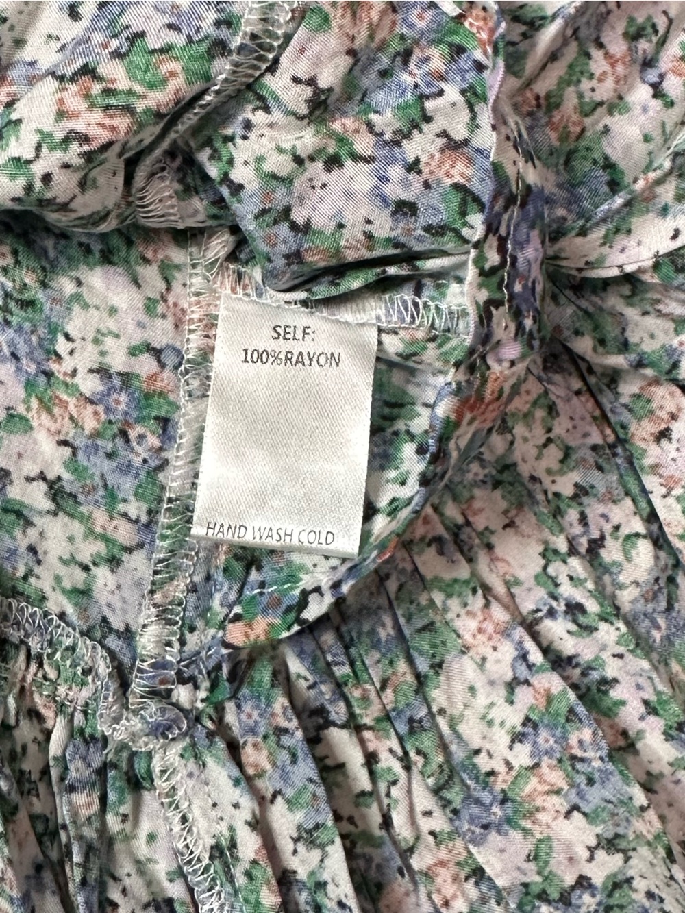 Easel Floral Ruffle Blouse - Picture 5 of 7